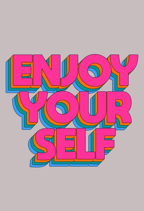 Tyler Spangler, Typography Artwork, Happy Words, Positive Self Affirmations, Typography Inspiration, Note To Self, Wall Collage, Pattern Wallpaper, Positive Vibes