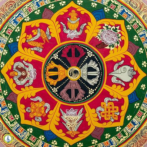 Mantra Mandalas combine sacred words and images, with mantras enhancing the mandala’s significance and the mandala helping focus meditation. Together, they create a powerful meditative experience. Follow us for more insights into Buddhist Thangka art! DM us for inquiries! #mantramandala #thangkapainting #boudhastupathangkacenter #tibetanart #art #thanka #thangkacollections #thangkaartist #tibetanthangka #tibetanbuddhist#peace #mantra #dharma#painting #healing #buddha #handmade Thanka Paintings, Aum Art, Peace Mantra, Mandala Buddhist, Focus Meditation, Buddhist Thangka, Buddhist Mandala, Thangka Art, Buddhist Meditations