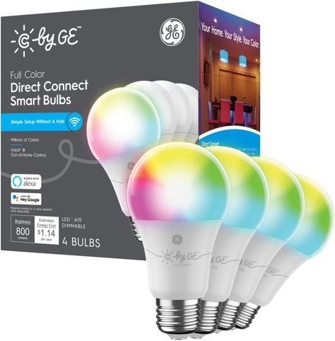 Color Changing Light Bulb, Ring Video Doorbell, Smart Bulbs, Smart Lights, Ring Video, Smart Bulb, Amazon Devices, Smart Light Bulbs, Ring Doorbell