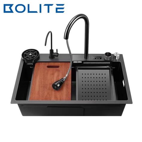 #bolite #bliote #kitchensinks#sinkkitchen#kitchensinkstainlesssteel#360degreekitchensinkfaucet#kitchensinkstainlesssteelprice#multifunctionkitchensink#sinktwobowlskitchensinksstainlesssteel#sinksforthekitchen#drainingsinglebowlstainlesssteelkitchensink#commercialrestaurantkitchensinksetwithfaucet#glassrinserforkitchensinks#hotsalestainlesssteelsinglebowlkitchensink#waterfallkitchensink#smartkitchensink#highqualityhotandcoldkitchensinkfaucet#sinkcountertopstainlesssteelkitchensink#kitchensinkwith Waterfall Kitchen, Stainless Steel Farmhouse Sink, Topmount Sink, Commercial Sink, Drop In Kitchen Sink, Sinks Kitchen Stainless, Kitchen Sink Stainless Steel, Pull Out Faucet, Waterfall Faucet