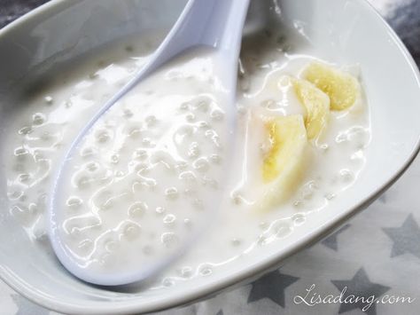 Dang It Delicious: tapioca  with coconut milk Cocnut Milk, Coconut Tapioca Pudding, Tapioca Dessert, Coconut Tapioca, Coconut Milk Dessert, Best Bread Pudding Recipe, Tapioca Recipes, Tapioca Pudding, Coconut Pudding