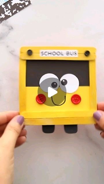 Bloomfield Arts & Crafts Studio on Instagram: "After school project creating a school bus craft at home. Fun and easy

📸@madetobeamomma 

#afterschool 
#bloomfieldkids 
#easycrafts 
#easytomake 
#schoolbus" School Bus Craft, Bus Craft, School Bus Crafts, Craft At Home, Bus Crafts, School Project, Craft Studio, Kids Fun, All Kids