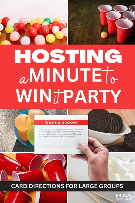 Minute To Win It Party Decorations, Adult Olympic Party Games, Picnic Game Ideas, Minute To Win It Games For Adults, Minute To Win It Games For Kids, Table Games For Kids, Senior Care Activities, Backyard Olympics, Minute To Win It Party