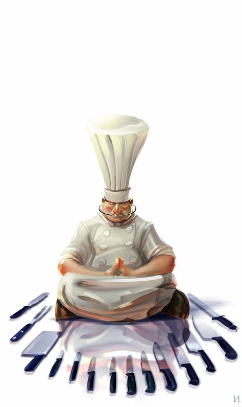 ArtStation - Master Chef, Damian Buzugbe Character Design Challenge, Design Challenge, The Chef, A Chef, Www Pinterest Com, Chef, Character Design, Design, Art