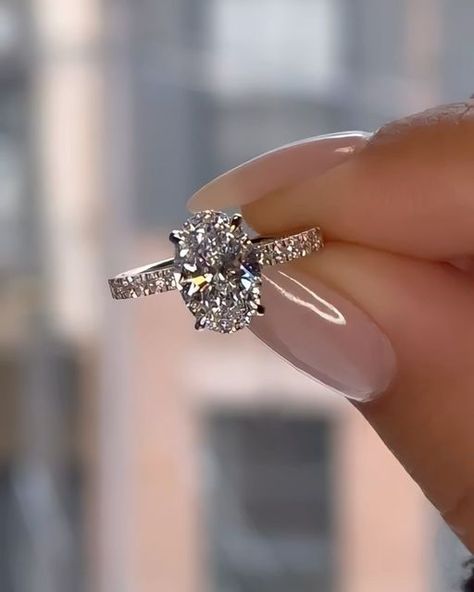 Nuno Rocha on Instagram: "Introducing the dazzling @diamondboi ring, where elegance meets extravagance in the most captivating way! This showstopper features a mesmerizing 2.00ct oval cut diamond, delicately cradled by my signature reverse halo. As if that wasn’t enough, the Italian pave shank adds an extra touch of opulence, making this ring a true masterpiece.

Indulge in the allure of this extraordinary ring and let it be a reflection of your unique style. With the @diamondboi ring, you’ll be the center of attention, radiating confidence and sophistication with every gesture. So go ahead, embrace the extraordinary and let your inner diamond shine!

Why join the @diamondboi family !

At @diamondboi, we take pride in crafting custom-made rings that are tailored to our clients’ preferences The Dazzling, My Signature, Oval Cut Diamond, Go Ahead, Oval Cut, Unique Style, Halo, Let It Be, Instagram