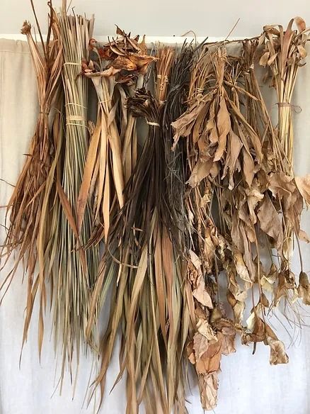 How to Prepare Plant Fibre for Weaving Plant Fiber Weaving, Foraged Fibres, Flax Weaving, Basket Weaving Diy, Weaving Loom Diy, Natural Baskets, Plant Fibres, Weaving Projects, Flower Diy Crafts