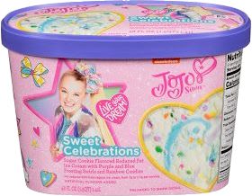 Jojo Siwa Birthday Cake, Flavored Ice, Blue Frosting, Jojo Siwa Birthday, Cool Toys For Girls, Flavor Ice, Rainbow Candy, Cookie Flavors, Chat With Friends