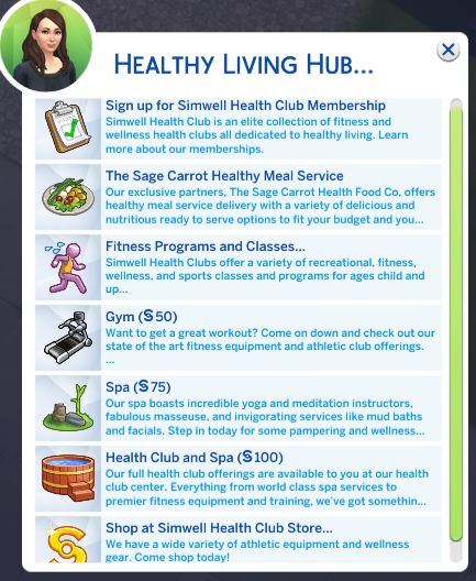 Healthy Living Mod - Adeepindigo & Pandasama | PandaSama Sims 4 Jobs, Carrots Healthy, Los Sims 4 Mods, Workout Training Programs, Free Sims 4, Workout Plan For Beginners, Sims 4 Expansions, Tumblr Sims 4, Healthier Choices