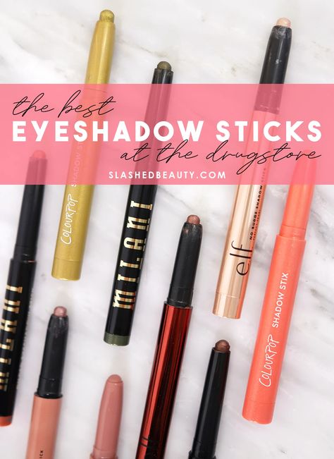 Thrive Eyeshadow Stick, Thrive Eyeshadow, Best Cream Eyeshadow, Best Drugstore Eyeshadow, Drugstore Eyeshadow, Eyeshadow Crayon, Makeup Routines, Drugstore Makeup Tutorial, Best Eyeshadow Palette