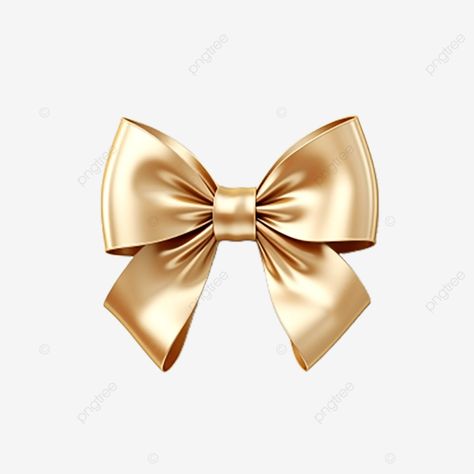 elegant gold ribbon bow on a pristine white background 3d ribbon bow png Gold Party Bow, Silver Ribbon Png, Golden Ribbon Png, Bow Png Transparent, Blue Hair Aesthetic, Banner Png, Gold Hair Bow, Balloon Bouquet Diy, Gold Glitter Bow