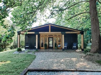 Shipping Container Cabins in Hocking Hills - Hocking Hills Cottages and Cabins Unique Cabin, Ivy Cottage, Shipping Container Cabin, Shipping Container Home Designs, Container Cabin, Hocking Hills, Container House Plans, Casa Container, Shipping Container House