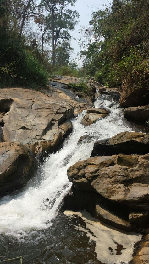 Fly To Fiji, Art For Walls, Nan Goldin, Photography Water, Waterfall Paintings, Mountain Stream, Exposure Photography, Waterfall Photography, Landscape Photography Nature