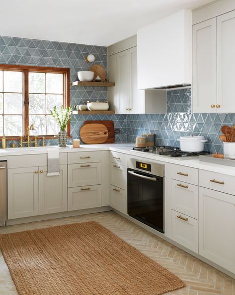 Projects – Orlando Soria Light Blue Backsplash, 1925 Bungalow, Blue Backsplash Kitchen, Orlando Soria, Blue Backsplash, House Updates, Albufeira, Dear Future, Reno Ideas