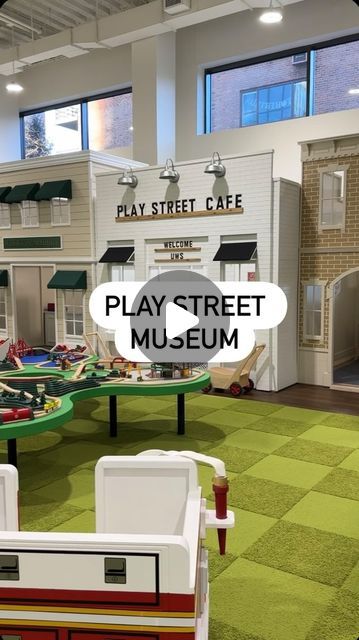 Fun things to do with kids in NYC on Instagram: "A brand new play space is on the way for Manhattan tots! The Play Street Museum caters to kids ages 0-8. Opening soon on the Upper West Side, it brings a mini city to life inspiring creative play. Hit the grocery store, ice cream shop, vet, fire station, and more for pretend play. Gather around the train table. Reserve some slime time or paint your own pottery. Reservations are now open for play time, parties, and special events!  Projected grand opening is February 17.  📍 805 Columbus Avenue New York, NY 10025  #playstreetmuseum #indoorplayspace #nyc #nyckids" Pretend Play Fire Station, Childrens Museum Ideas, Pretend City, Play Grocery Store, Indoor Play Centre, Mini City, Slime Time, Nyc With Kids, Train Table