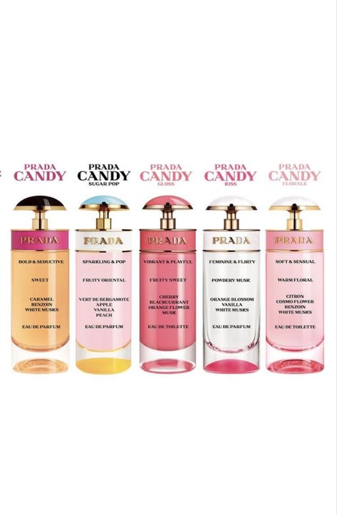 Prada Candy Perfume, Koleksi Parfum, Candy Perfume, Ethereal Essence, Fragrance Lab, Pampering Routine, Prada Candy, Perfume Organization, Sweet Perfume