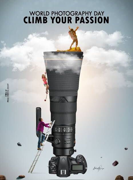 Contest Poster, Kamera Dslr, Best Camera For Photography, Digital Advertising Design, World Photography Day, Real Estate Marketing Design, 19 August, Photoshop Design Ideas, 광고 디자인