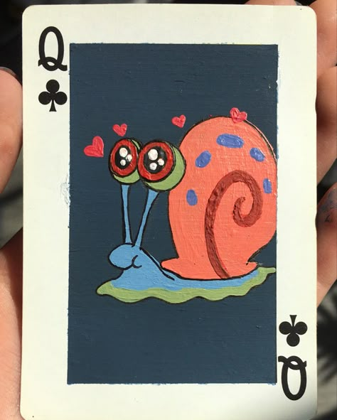 Painting A Deck Of Cards, Painting A Deck, A Deck Of Cards, Playing Cards Art, Disney Cards, Playing Cards Design, Anime Canvas Art, Canvas Painting Designs, Paint Cards