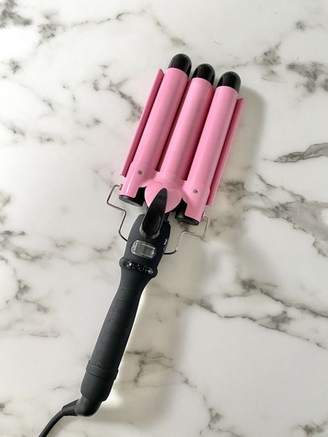 Waves Cupcakes, Three Barrel Curls, Three Barrel Curling Iron, Barrel Curling Iron, Barrel Curls, Hair Waver, Curling Iron Hairstyles, Great Haircuts, Hoco Hairstyles