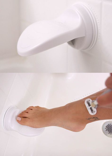 Shower Shaving Shelf, Leg Shaving Shower Shelf, Shower Shaving Niche Foot Rest, Shower Foot Rest Shaving, Shower Stool For Shaving, Small Shower, Shaving Supplies, Just Deal With It, Budget Beauty