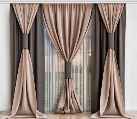 Curtains designs Curtain Designs For Bedroom, Window Curtain Designs, Curtains Living Room Modern, Unique Curtains, Curtain Styles, The Curtains, Plain Curtains, Retro Light, Living Room Decor Curtains