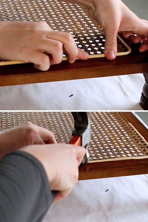 How to Repair Rattan Wrapping Add Rattan To Furniture, Adding Rattan To Furniture, Repair Wood Furniture, Best Paint For Wood, Best Paint Sprayer, Laminate Furniture, Best Glue, Upholstery Diy, Screen Repair