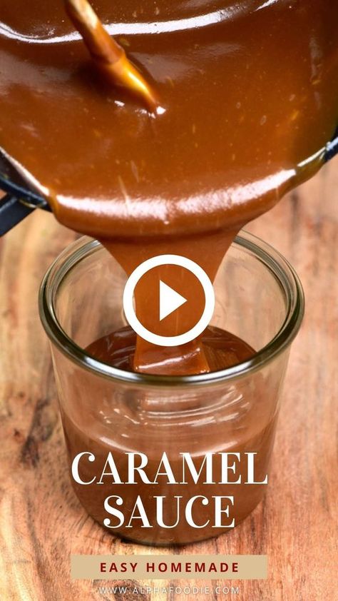 Caramel Easy Recipes, Best Caramel Recipe, Creamy Caramel Sauce, Making Caramel Sauce, Dessert Sauces Recipes, How To Make Caramel Sauce, Cream Caramel Recipe, Make Caramel, Recipe For Caramel Sauce