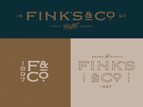 Branding in-progress by Rebekah Rhoden Vintage Style Logo, Vintage Brand Identity, High End Restaurant Branding, Country Branding, Pub Branding, Vintage Modern Logo, Masculine Branding, Vintage Branding Design, Masculine Logo Design