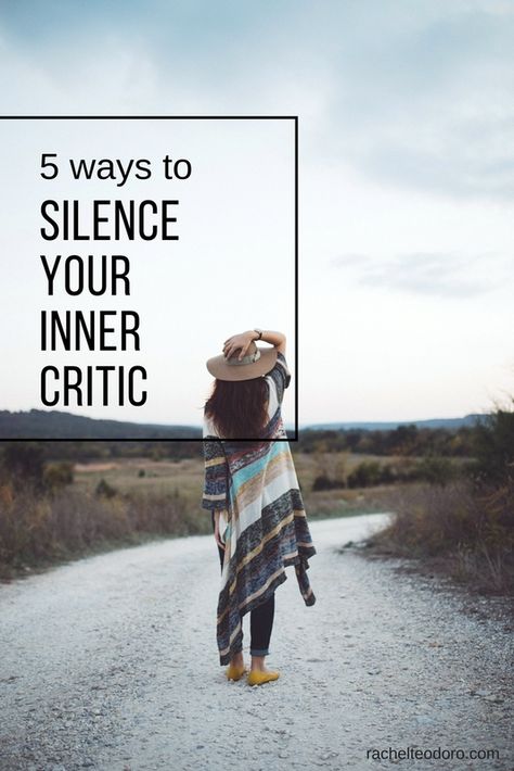 5 Ways to Silence Your Inner Critic AD #itstartsinside Inner Critic, Solo Female Travel, Ted Talks, Travel Alone, Christian Living, Empath, Female Travel, Kids Crafts, Bible Study