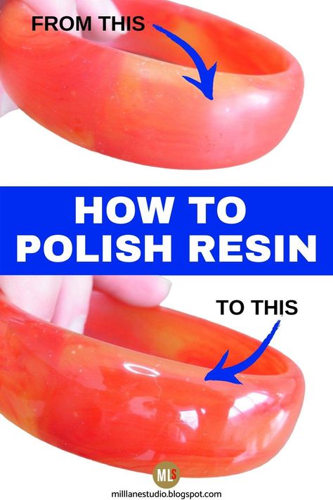 Resin Polishing, Resin Crafting, Epoxy Resin Diy, Resin Crafts Tutorial, Diy Resin Projects, Resin Jewelry Diy, Resin Bangles, Resin Jewelry Making, Resin Design