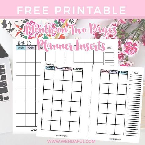 mo2p pic A6 Planner Inserts Free Printables, Free Planner Inserts, Filofax Pocket, Free Printable Planner, Filofax Personal, Mini Planner, Refillable Planner, Pretty Planners, Pocket Planner