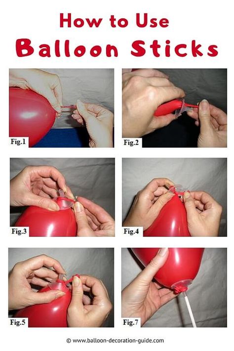 Balloon sticks are super easy to use and versatile. Check out our tutorial with photos and video. Use them as party favors, promotional give-away or to create beautiful centerpieces without helium. #diyballoondecor #balloonguide Balloon On Stick Ideas, Stick Balloon Centerpieces, Balloon Sticks Ideas Diy, Easy Balloon Centerpieces Without Helium, How To Use Balloon Sticks, Balloon Table Centerpieces Diy Birthday, Diy Balloon Centerpieces Easy, How To Make Balloon Centerpieces, Balloon Stick Centerpiece