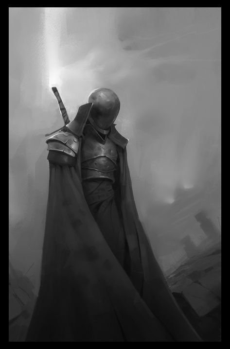 ArtStation - DAILY SKETCHES - WEEK 24, Valentin Gloaguen Eldritch Horror Landscape, Arte Steampunk, Armadura Medieval, 다크 판타지, Fantasy Monster, Fantasy Armor, Fantasy Concept Art, Armor Concept, Fantasy Warrior