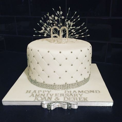 Diamond Wedding Anniversary Cake Ideas, Diamond Jubilee Cake, 60th Wedding Anniversary Cakes Diamonds, Diamond Wedding Cake Ideas, Diamond Theme Cake, 60th Anniversary Cake Ideas, 60th Wedding Anniversary Cakes, Diamond Birthday Cake, 60th Anniversary Cake