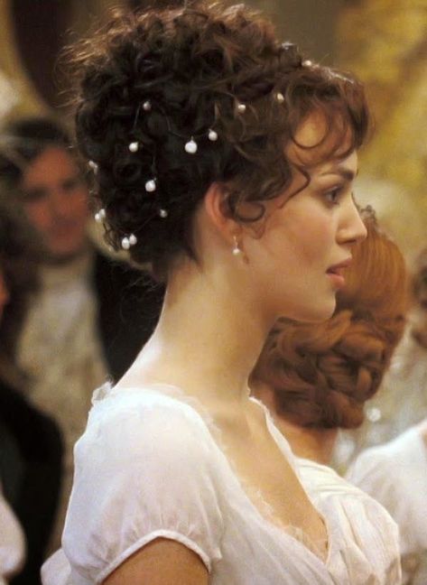 Pride And Prejudice 2005, Keira Knightly, Pride Prejudice, Elizabeth Bennet, Keira Knightley, Prom Hairstyles, Pride And Prejudice, Bad Hair, Jane Austen