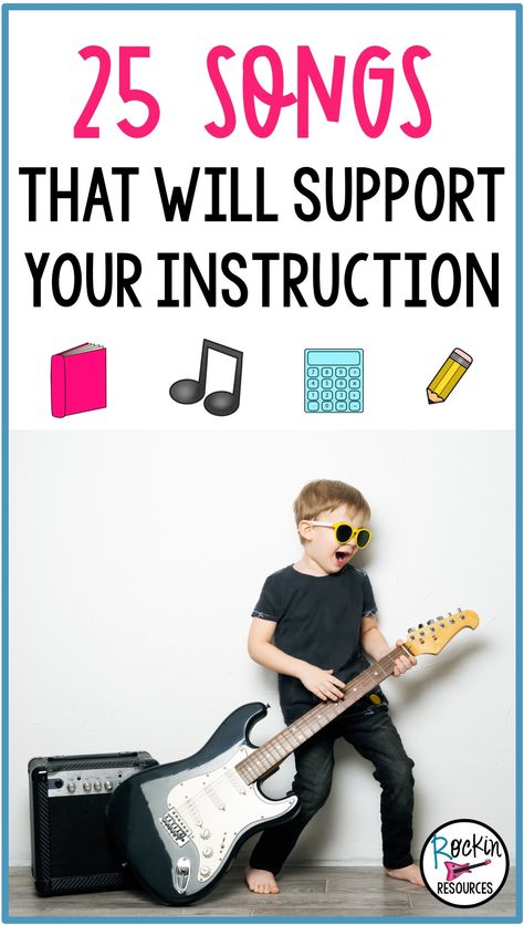 Have you ever blurted out song lyrics related to something in your classroom? You are not alone! I thought I would share 25 songs that will support your instruction! Whenever my students would say something or do something and a lyric came to mind, I started singing! My students quickly caught on and by the end of the year, we were all looking for things related to a lyric. After you start using lyrics in your class, I promise your students will remember you forever! Transition Songs, Writing Mini Lessons, Reading Wonders, Classroom Songs, Inspirational Songs, Book Discussion, Reading Rainbow, Fun Songs, Mini Lessons