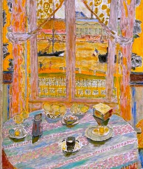 ◇ Artful Interiors ◇ paintings of beautiful rooms - Pierre Bonnard | Normandie Bonnard Paintings, Vermeer Paintings, Maurice Denis, Still Life Artists, Edouard Vuillard, Wayne Thiebaud, Interior Paintings, Pierre Bonnard, Willem De Kooning