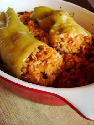 Stuffed Cubanelle Peppers, Cubanelle Pepper, Italian Stuffed Peppers, Sausage Rice, Kitchen Prep, Prep Kitchen, Stuffed Banana Peppers, Peppers Recipes, Italian Dishes