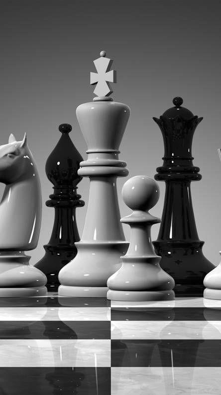 Chess Black And White Art Drawing, Pahlawan Marvel, Still Life Drawing, Chess Game, Wallpaper Free, Black And White Aesthetic, Black White Photos, Chess Pieces, Chess Set