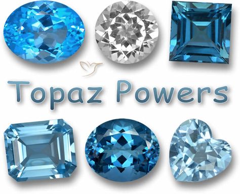 Topaz Meaning and Healing Powers - Our Guide to its Uses Bloodstone Meaning, Emerald Meaning, Topaz Meaning, Birthstones By Month, Imperial Topaz, Spiritual Power, Topaz Color, Blue Agate, Healing Powers