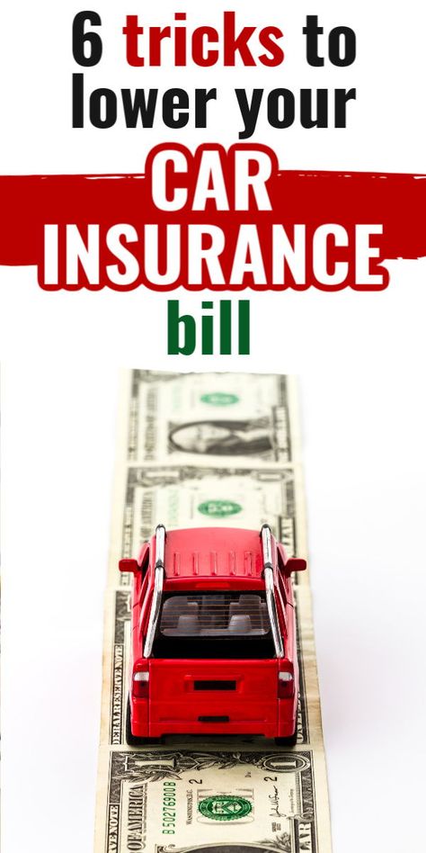 Do you feel like your car insurance premium gets higher and higher each year?  Check out these 6 tricks to lower your car insurance bill for some ways to save money on auto insurance. #moneysavingtips #lowerautoinsurance #savemoneyoninsurance Car Insurance Tips, Best Car Insurance, Car Payment, Auto Insurance Quotes, Cheap Car Insurance, Cheap Cars, Insurance Company, Auto Insurance, Home Insurance