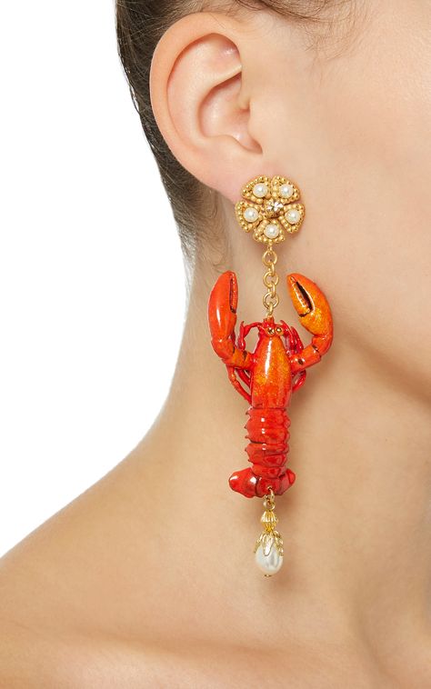 Red Lobster, Best Jewelry, Funky Jewelry, Best Jewelry Stores, Earrings Statement, Bijoux Diy, Jewelry Inspo, Dolce & Gabbana, Cute Jewelry