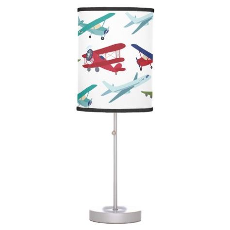 $54.60 | Airplanes Travel Colorful Baby Boy Nursery Table Lamp #airplanes #travel #colorful #baby #boy #nursery #airplane #cute #kids #babyboygifts Baby Boy Nursery Artwork, Boy Nursery Artwork, Transportation Nursery, Nursery Table, Airplane Nursery, Colorful Baby, Nursery Lighting, Nursery Closet, Nursery Lamp