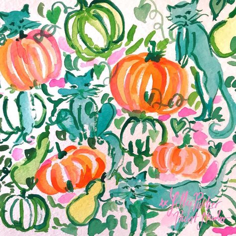 Lilly Pulitzer on Instagram: “Happy Halloween! 🎃 #Lilly5x5” Lily Pulitzer Painting, Lilly Pulitzer Iphone Wallpaper, Lily Pulitzer Wallpaper, Lilly Pulitzer Quotes, Lily Pulitzer Patterns, Lilly Pulitzer Patterns, Lilly Prints, Lilly Pulitzer Prints, Fröhliches Halloween