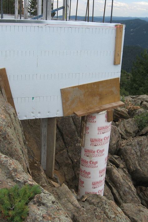 ICF Foundations on rock Foundations & Crawlspaces, Denver - Boulder https://www.ecohome.net/photos/3202/ For more inspirational home photos, see link in bio... Icf Foundation, Rock Foundation, Flat Rock, White Caps, Eco House, Hotel Rooms, Sustainable Home, Home Photo, Hotels Room