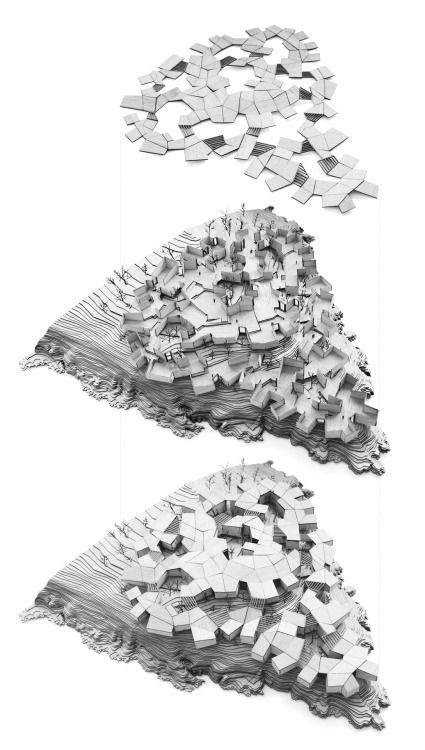 m v l, Final thesis project 2012_Maria Vega Architecture Foundation, Concept Models Architecture, Model Sketch, Architecture Sketchbook, Arch Model, Architecture Model Making, Architecture Graphics, Apartment Architecture, 3d Modelle