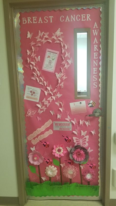 Training Coordinator, Last Day Of Chemo, Ribbon Board, Door Decorating Contest, Valentines Decorations, Pink Decor, Valentine Decorations, Last Day, Door Decorations