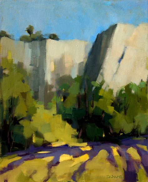 The cliffs of Lioux in Provence http://www.trishaadams.com Strokes Painting, Pastel Landscape, Abstract Art Landscape, Pastel Painting, Abstract Artists, Art Oil, Art Techniques, Abstract Landscape, Beautiful Paintings