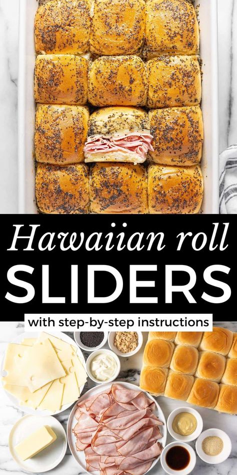 Hawaiian Roll Sliders Easy Hawaiian Roll Sliders, River Snacks, Wisconsin Beer Cheese Soup, Roll Sliders, Hawaiian Roll Sliders, Rolled Sandwiches, Hawaiian Roll, Hawaiian Rolls, Leftover Ham