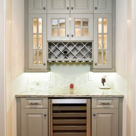 75 Wet Bar Ideas You'll Love - March, 2024 | Houzz Built In Bars For Home, Wet Bar Island Ideas, Dining Room Wet Bar Ideas, Built In Bar In Kitchen, Bar In Kitchen Ideas, Built In Mini Bar, Wet Bar Dining Room, Bar On Wall, Built In Bar Dining Room