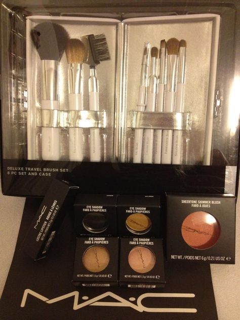 My Mac & Sonia Kusack Brush Set Powder Brush, Brush Set, Blush, Mac, Makeup, Brush Sets, Make Up